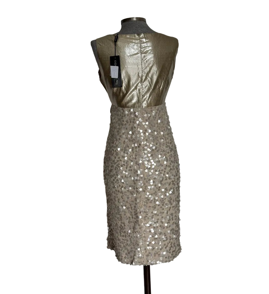 - Vestido seda Anmargo • Talla XXL