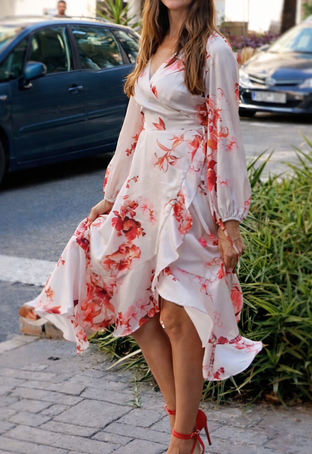 - Vestido cruzado Coast • Talla M