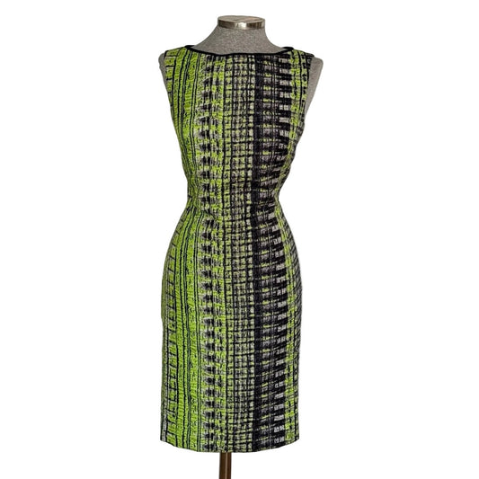 - Vestido  estampado gráfico Elie Tahari • Talla L