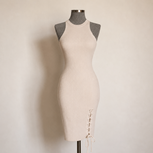 Vestido canalé Guess Los Ángeles • Talla S