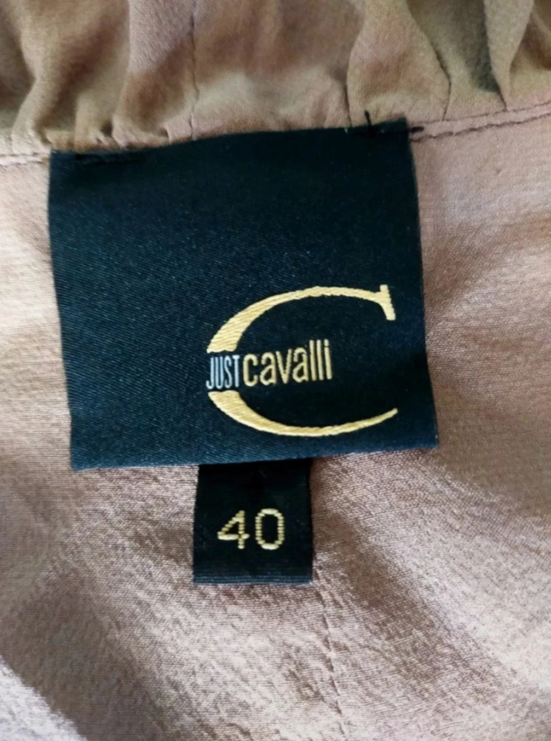 Blusa seda Just Cavalli • Talla S