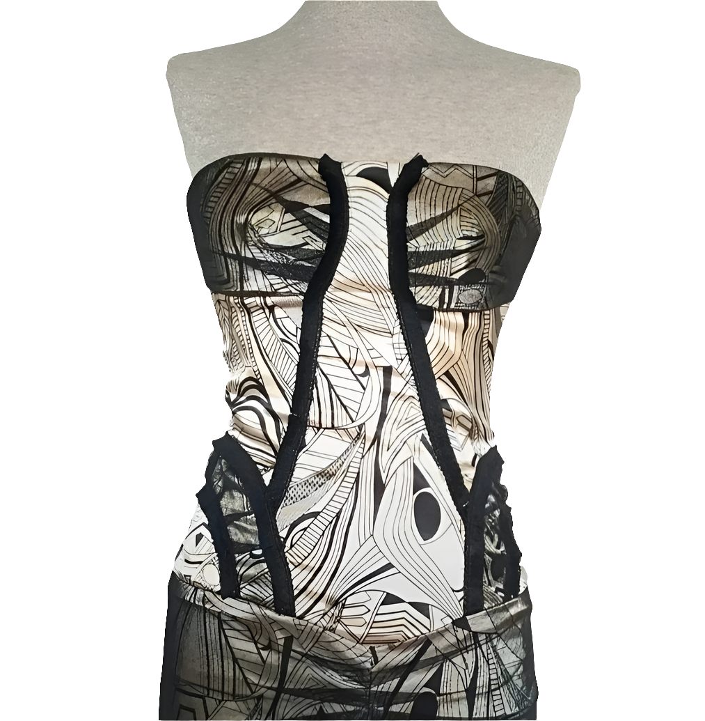 Vestido satén Elisabetta Franchi Celyn • Talla S