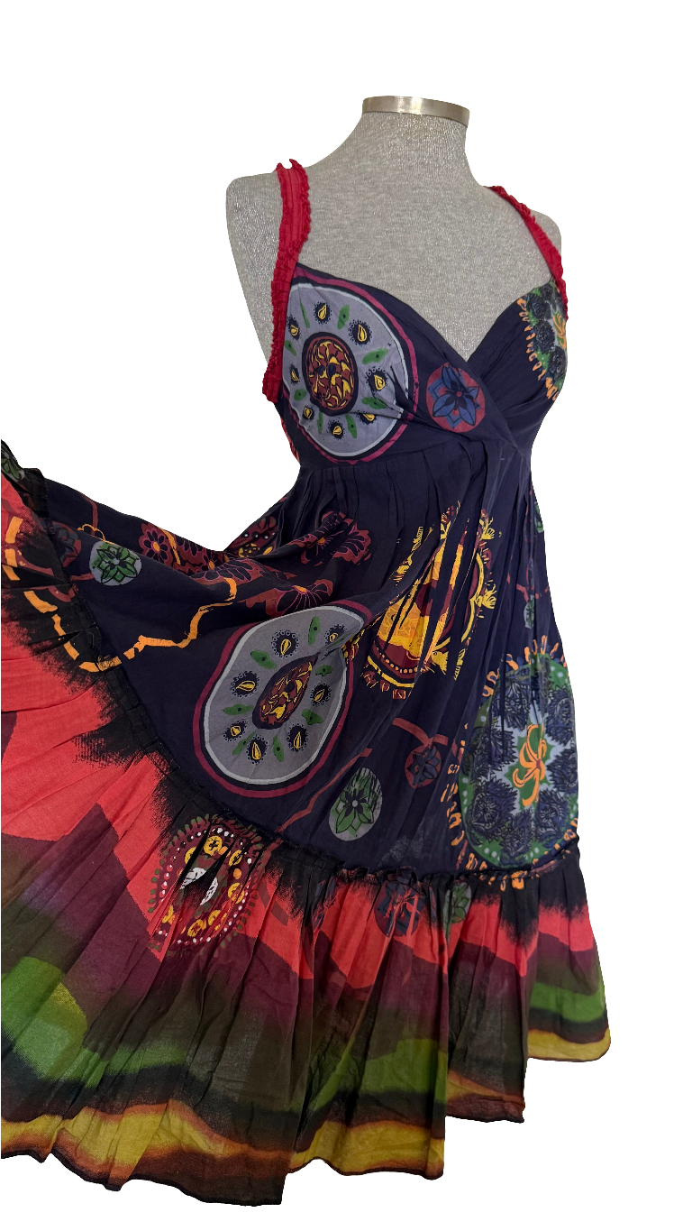 Vestido algodón vuelo Adolfo Domínguez • Talla S