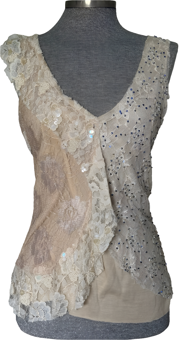 - Top bordado Twin set Simona Barbieri • Talla L
