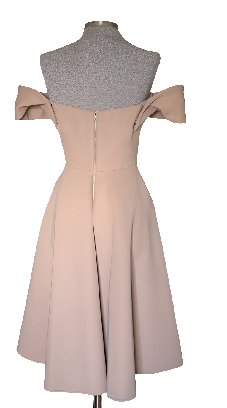Vestido nude True Decadence • Talla M