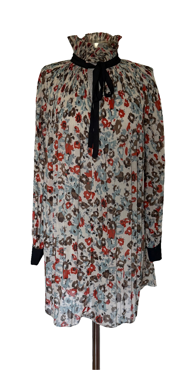 Vestido plisado Highly Preppy • Talla S