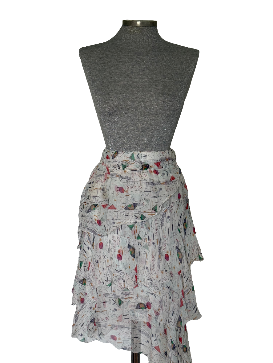 - Falda seda Isabel Marant Étoile • Talla M