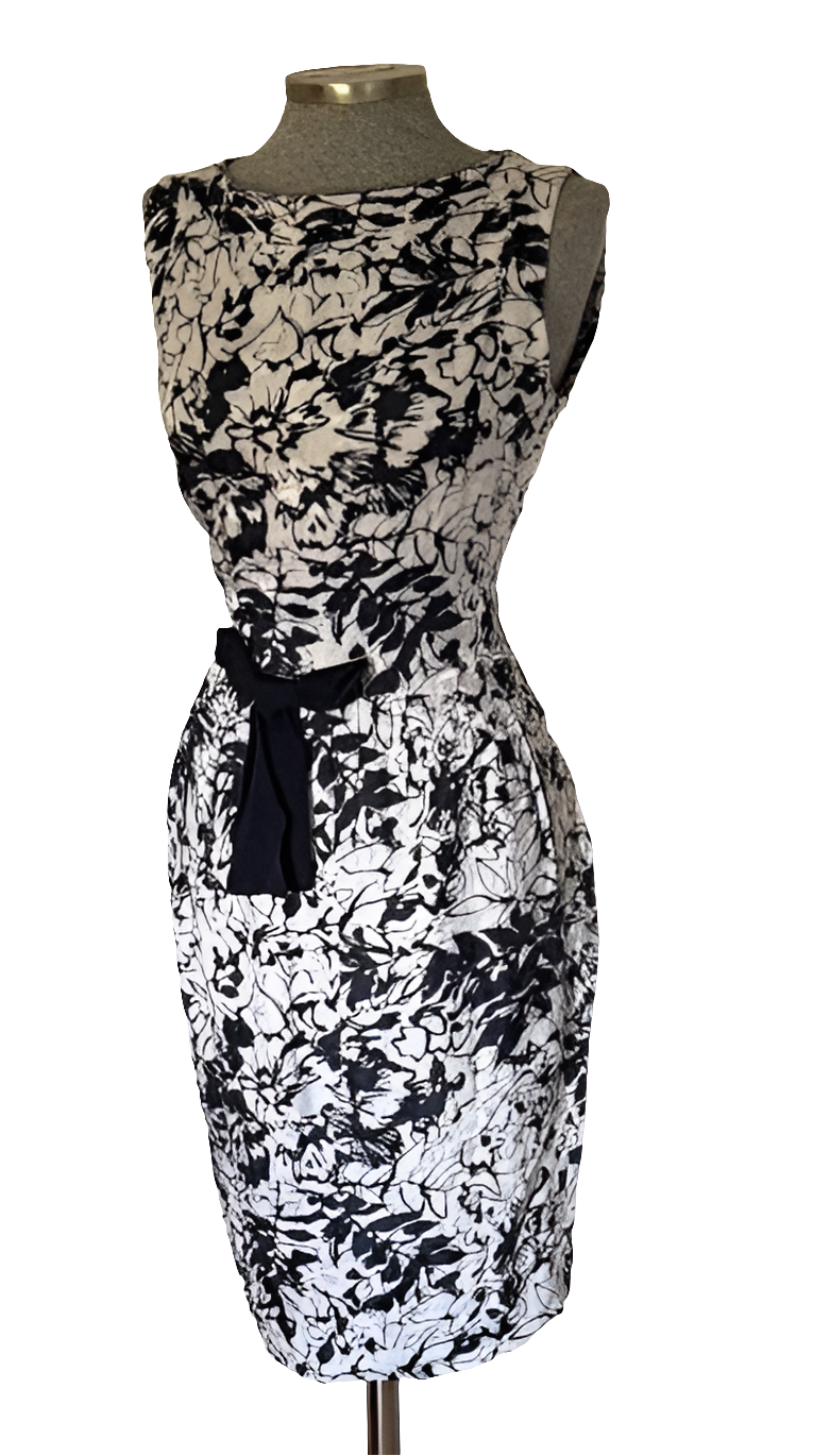 - Vestido estampado floral Purificación García • Talla XL
