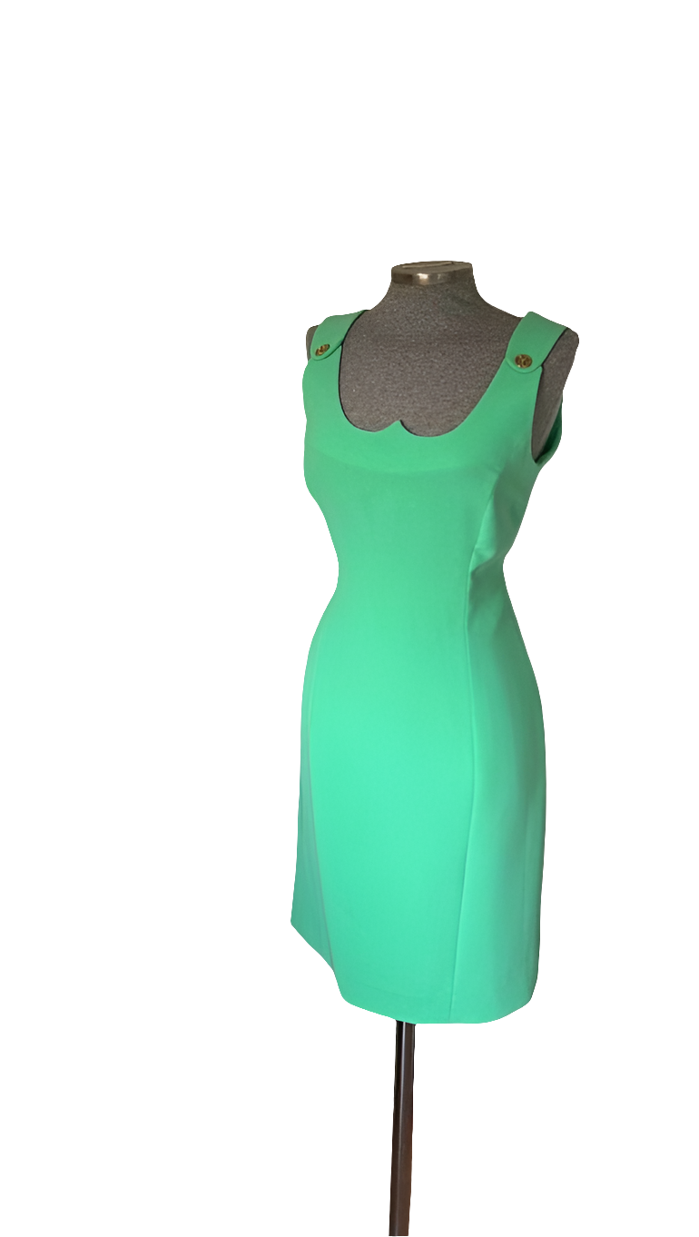 Vestido vintage menta • Talla L