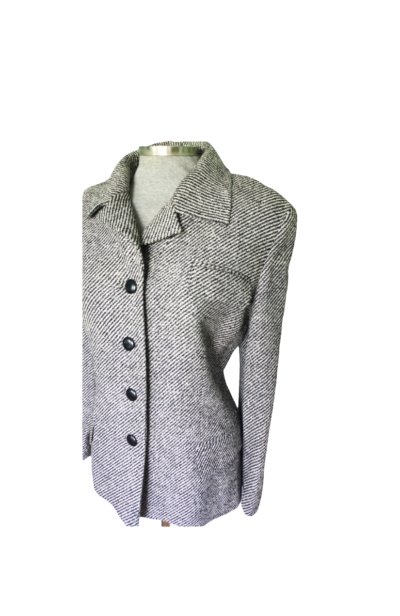 Blazer vintage seda y lana Loewe • Talla XL/XXL