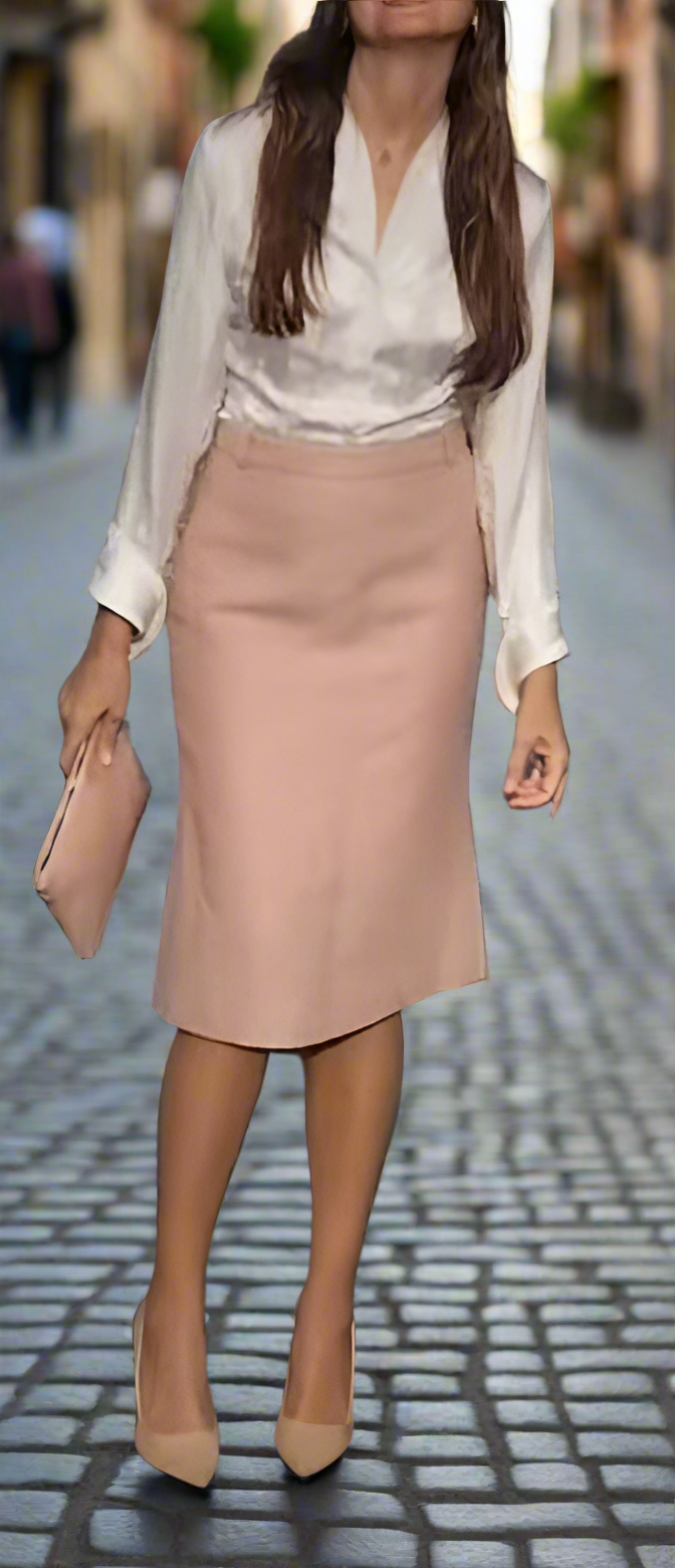 Falda vintage lana virgen Max Mara Group • Talla M