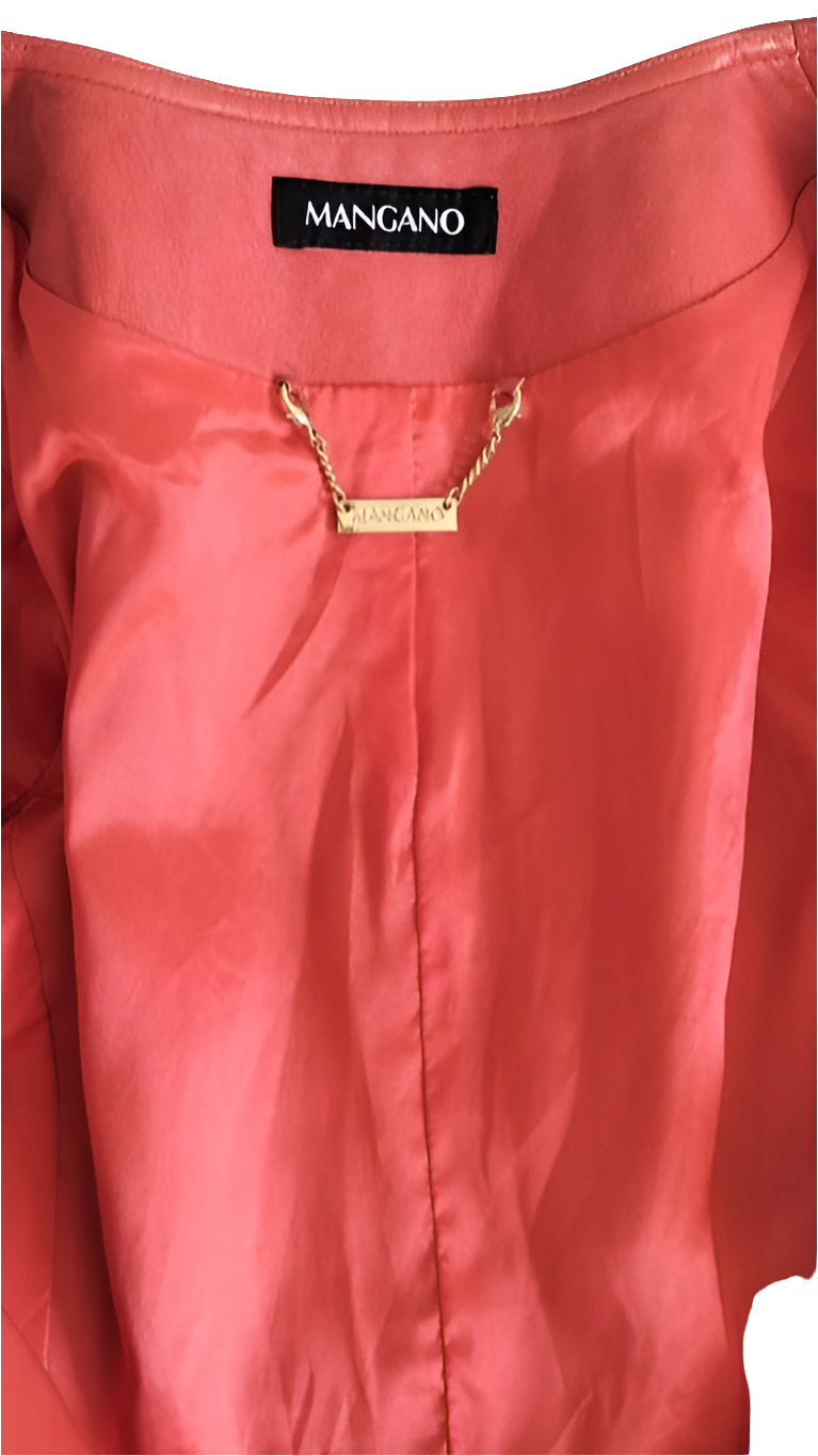 Chaqueta vintage cuero  Mangano • Talla S