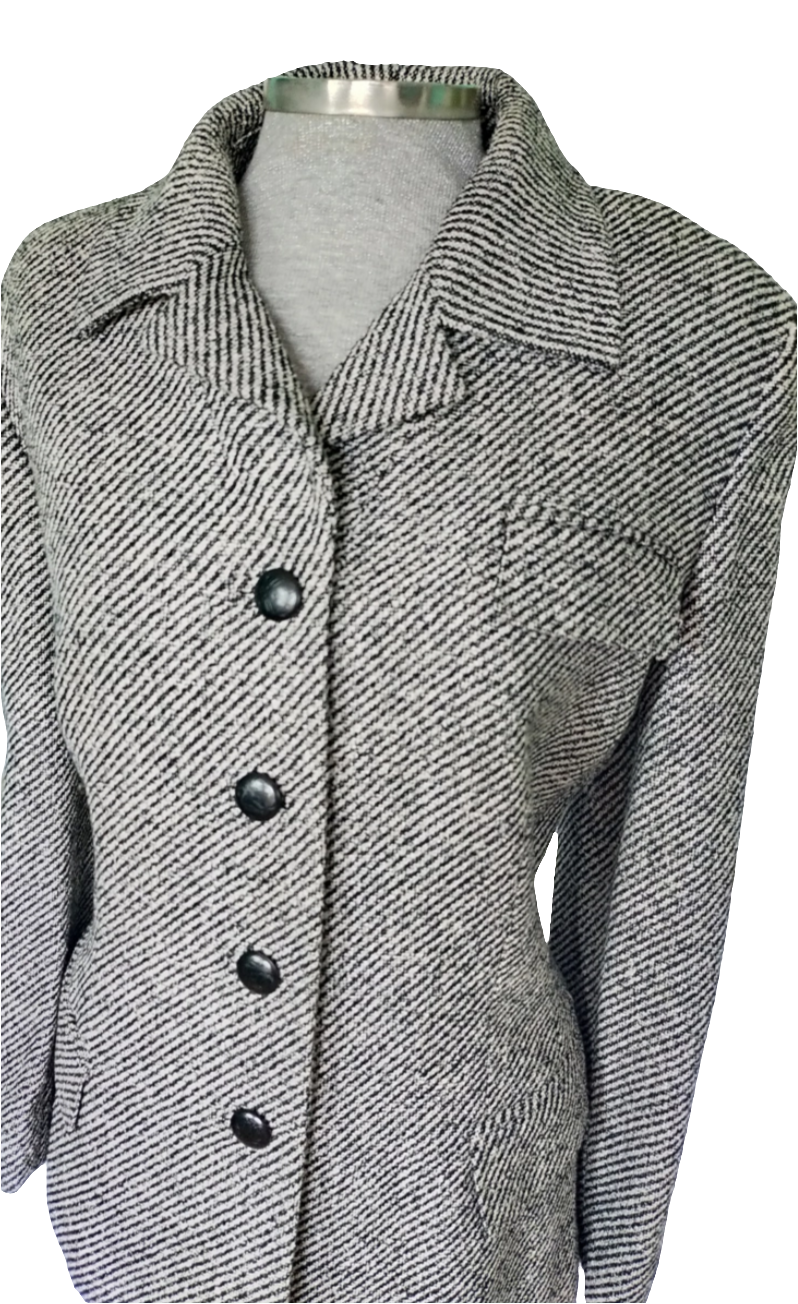 Blazer vintage seda y lana Loewe • Talla XL/XXL
