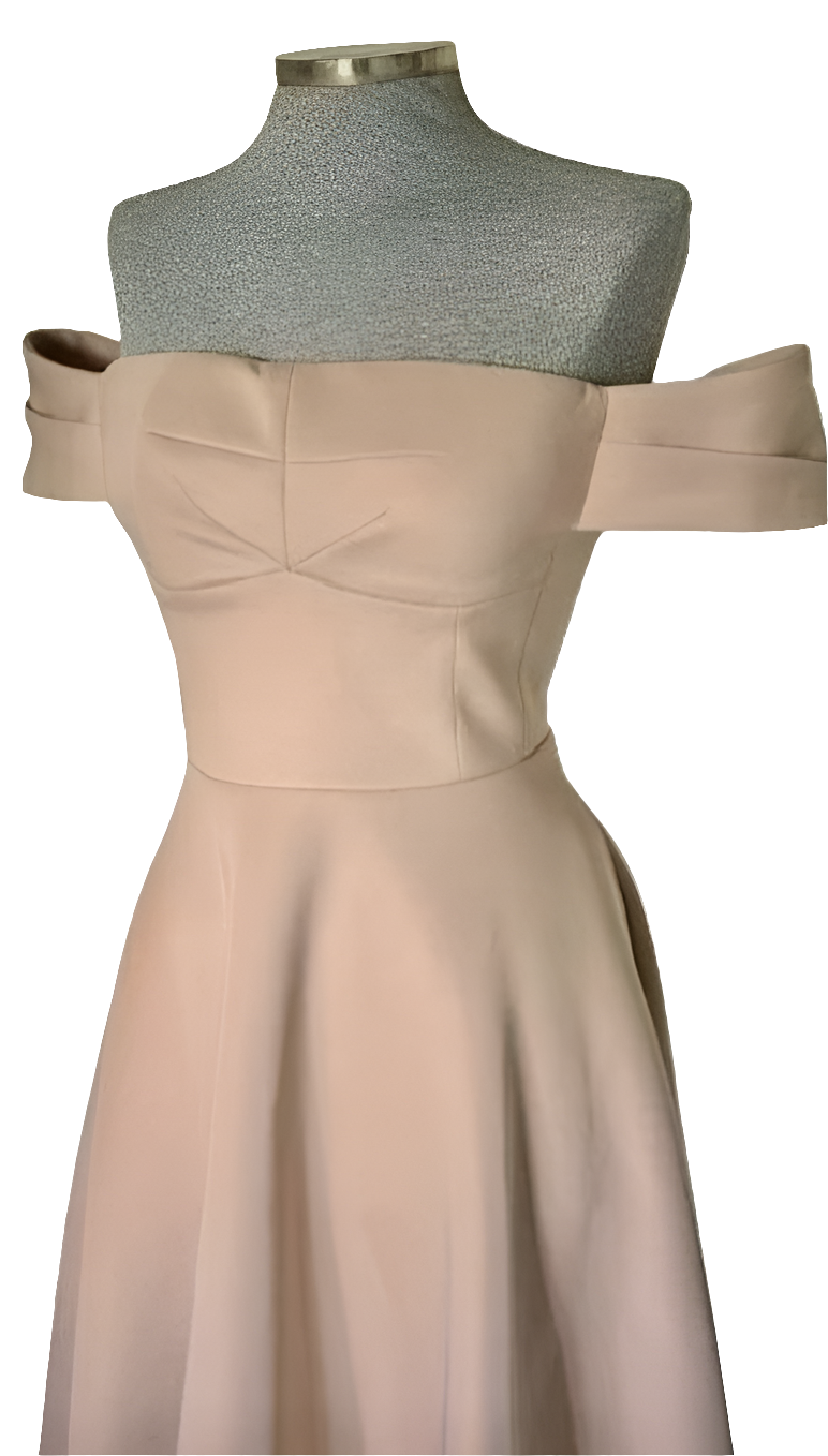 Vestido nude True Decadence • Talla M