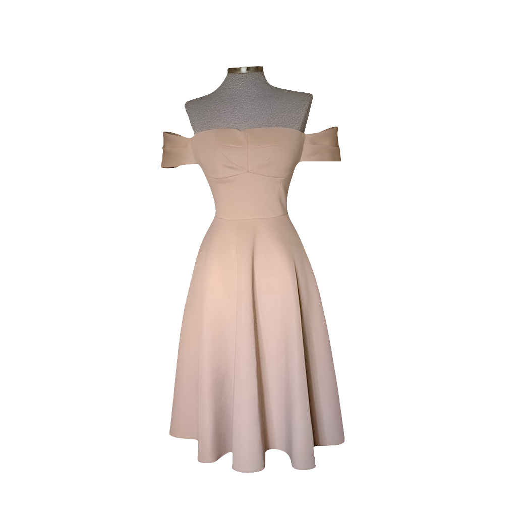 Vestido nude True Decadence • Talla M