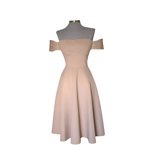 Vestido nude True Decadence • Talla M