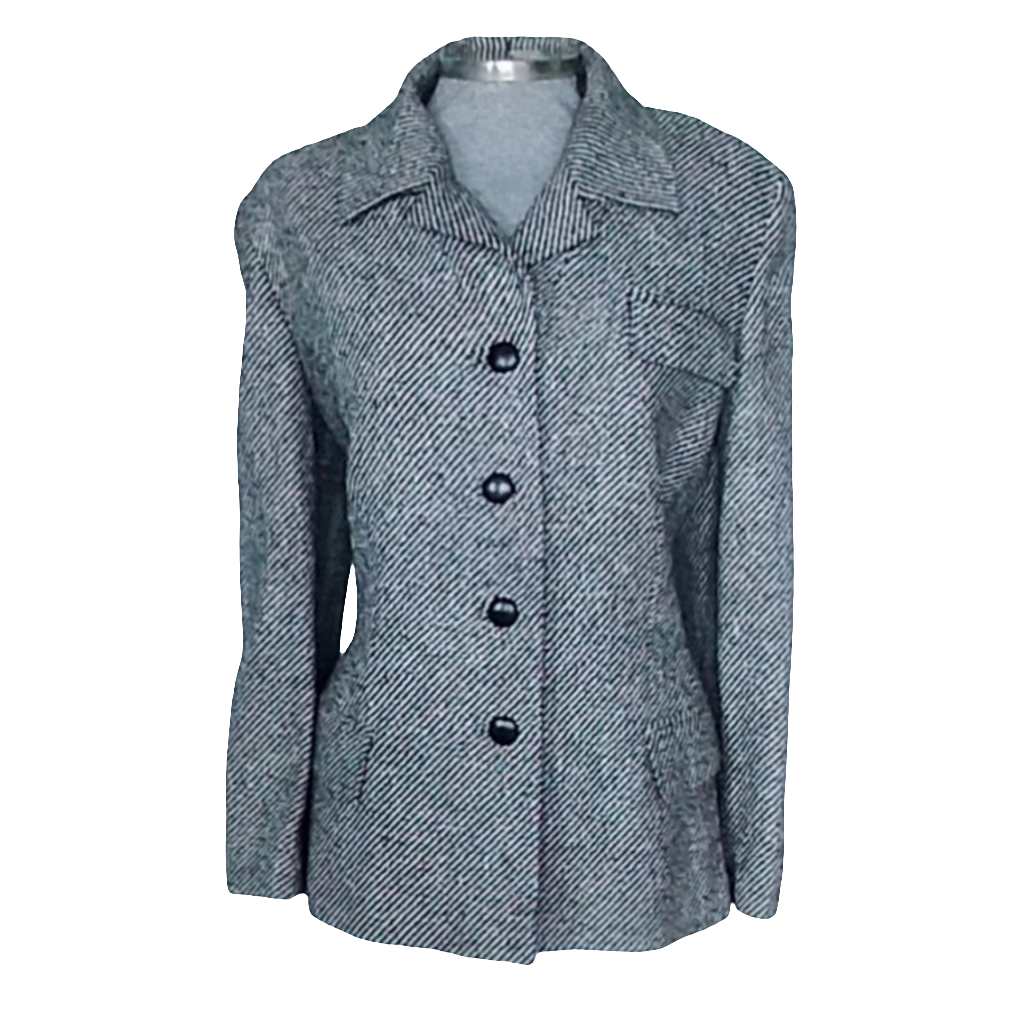 Blazer vintage seda y lana Loewe • Talla XL/XXL