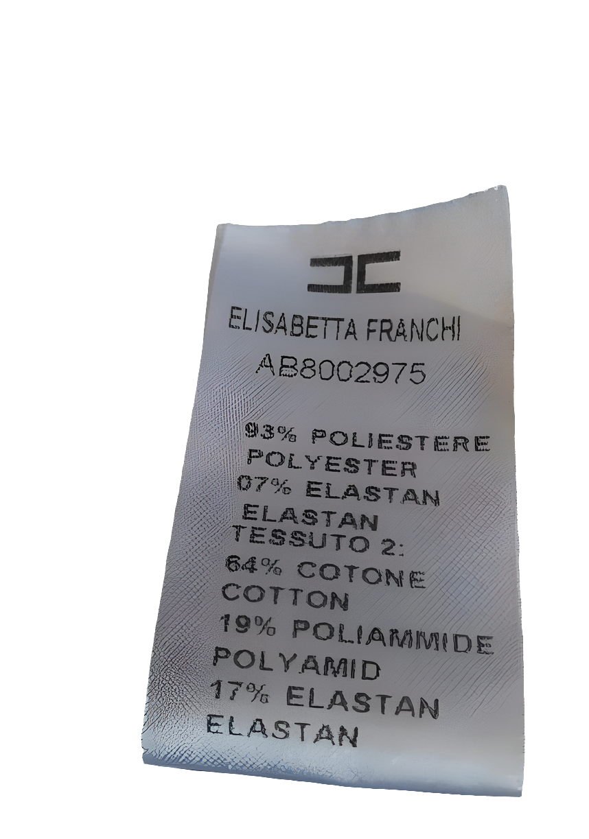 Vestido satén Elisabetta Franchi Celyn • Talla S