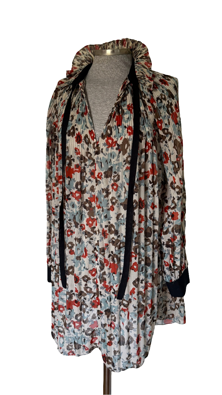 Vestido plisado Highly Preppy • Talla S