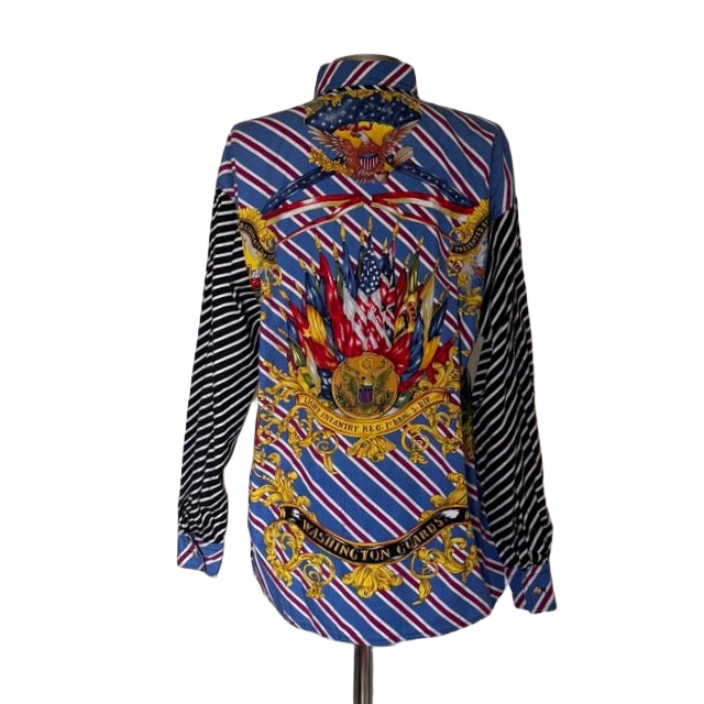 Camisa vintage barroco Versace Jeans Couture • Talla M