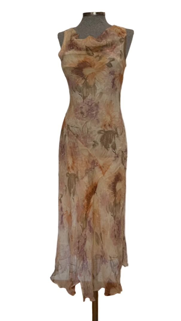 Vestido seda Roberto Verino • Talla S