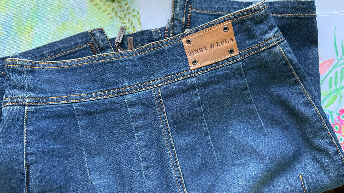 Falda vaquera Bimba & Lola • Talla S