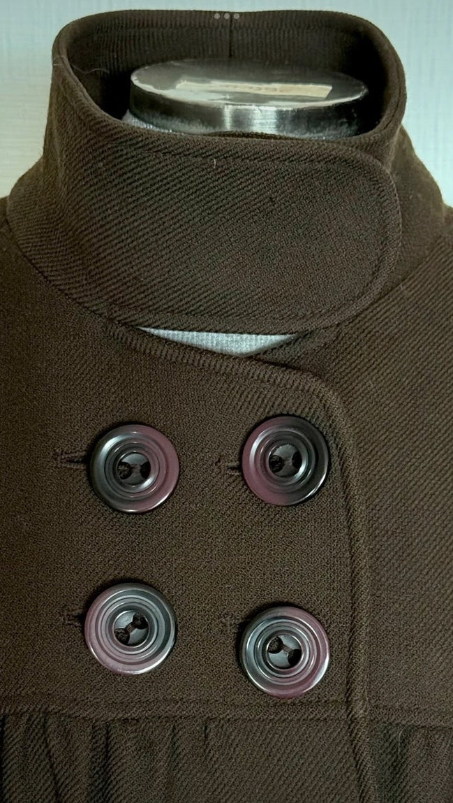 Abrigo lana con cinturón Hoss Intropia • Talla XL/XXL