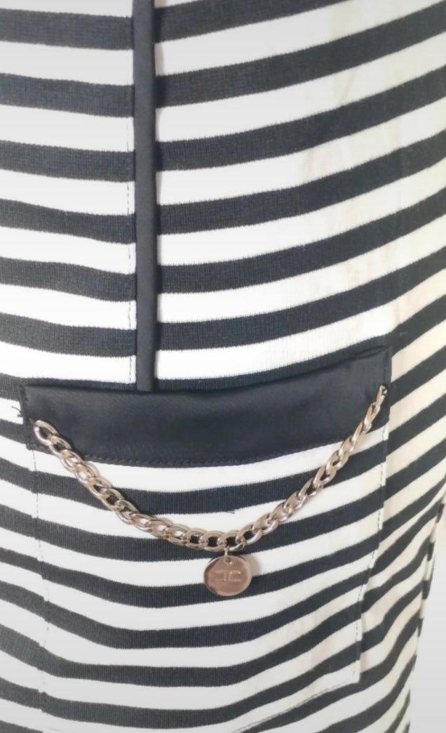 Vestido marinero Elisabetta Franchi Celyn • Talla M