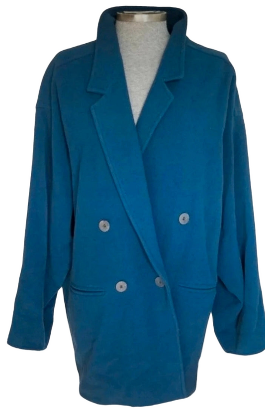 Abrigo azul lana Max Mara Group • Talla M