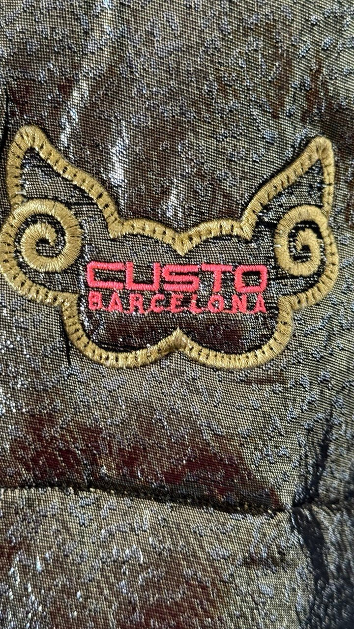 Plumífero metalizado Custo Barcelona vintage • Talla M