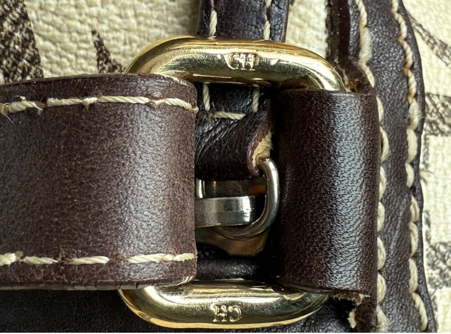 Bolso bandolera cuero Carolina Herrera