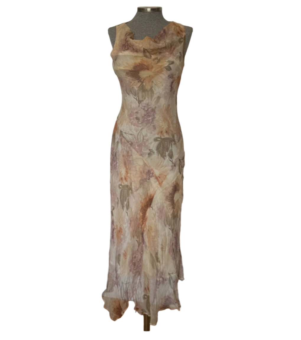 Vestido seda Roberto Verino • Talla S