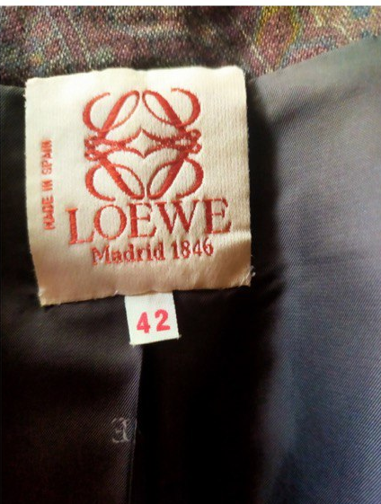 Chaqueta vintage lana Loewe • Talla XL
