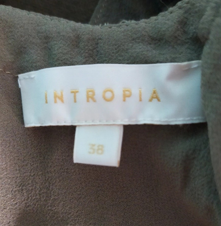 Blusa volantes Intropia • Talla M