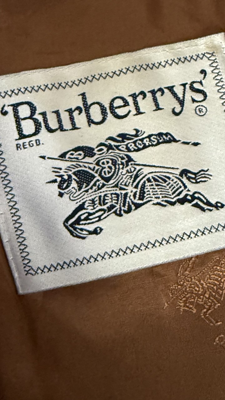 Americana Burberrys lana merino camel • Talla XXL