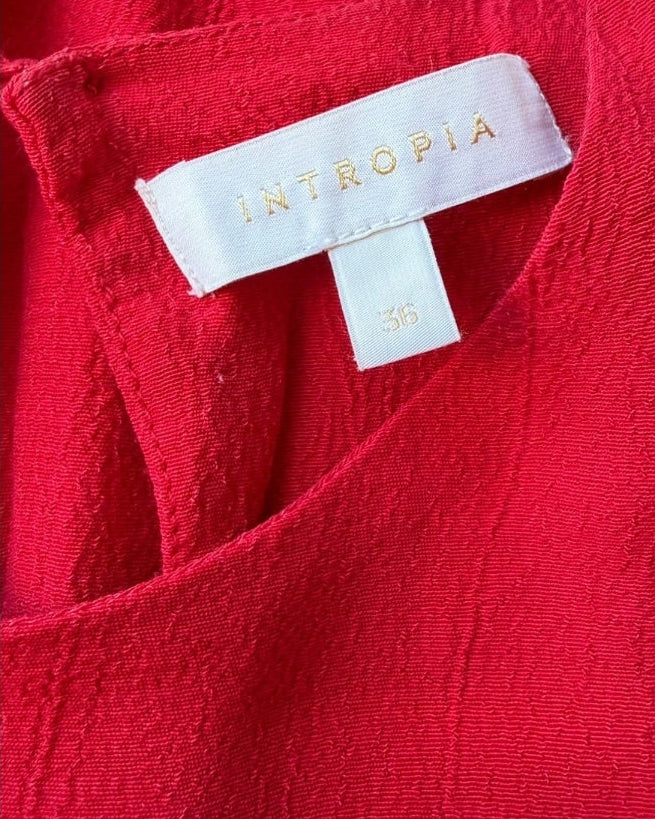 - Vestido crepé Intropia • Talla S