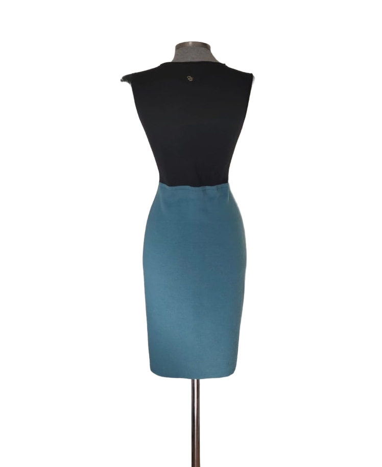 Vestido bicolor Twinset Simona Barbieri • Talla L