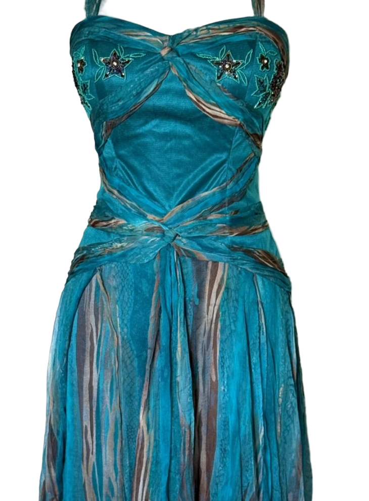 - Vestido seda Drangonfly • Talla S