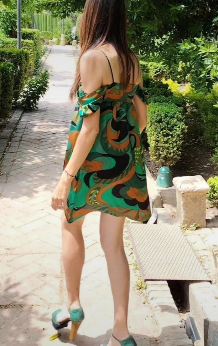 Vestido seda Max Mara Group • Talla XS