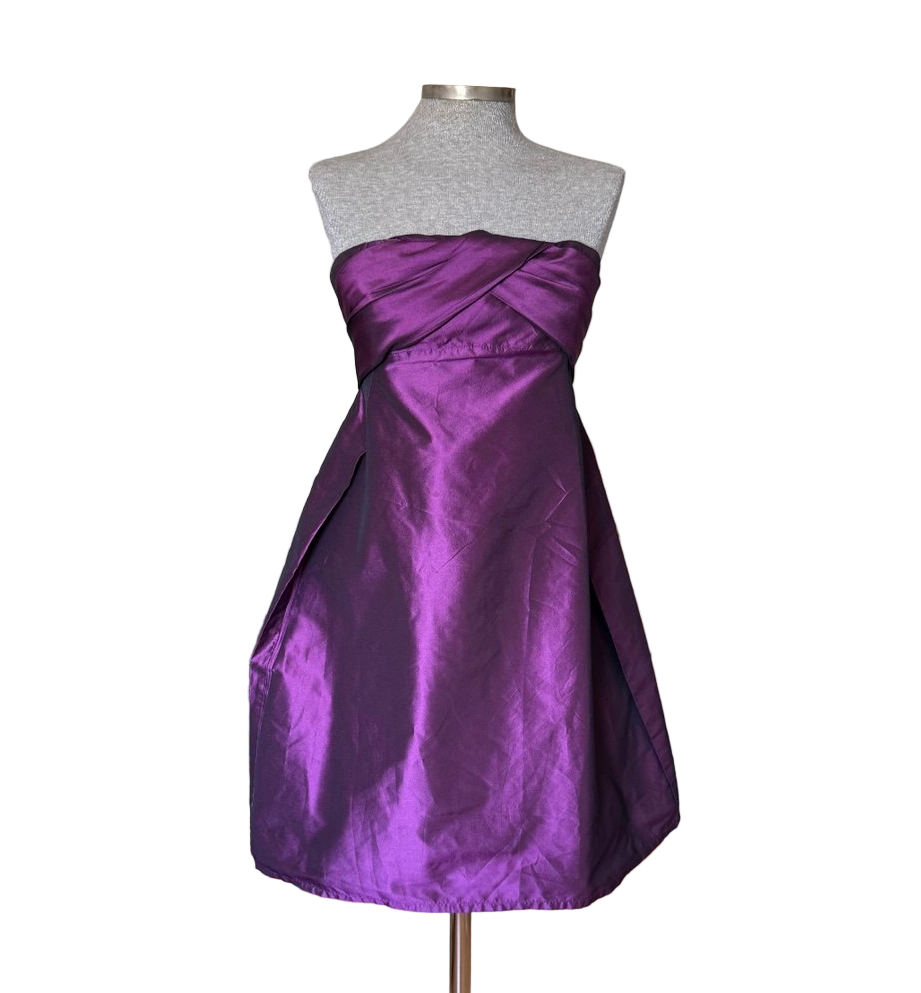 Vestido purpura Adolfo Domínguez • Talla L