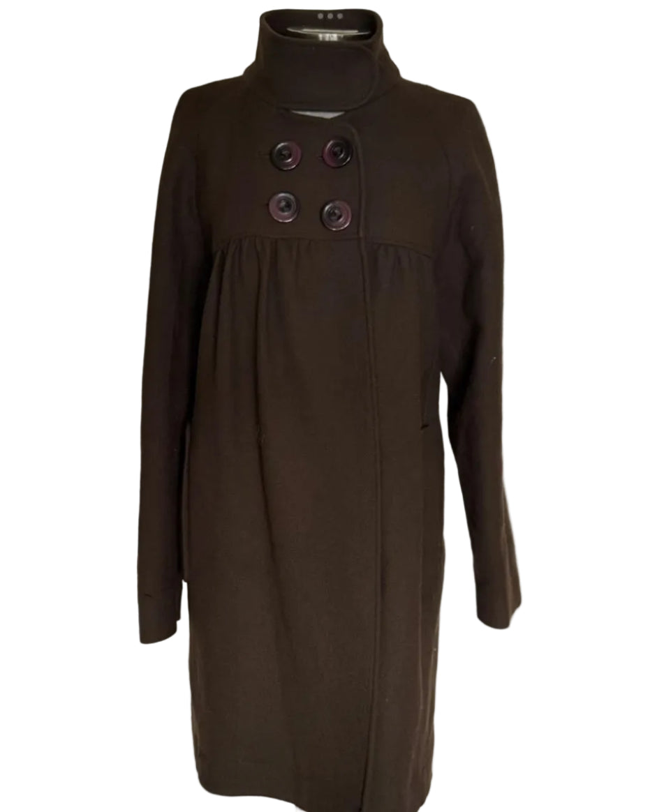 Abrigo lana con cinturón Hoss Intropia • Talla XL/XXL