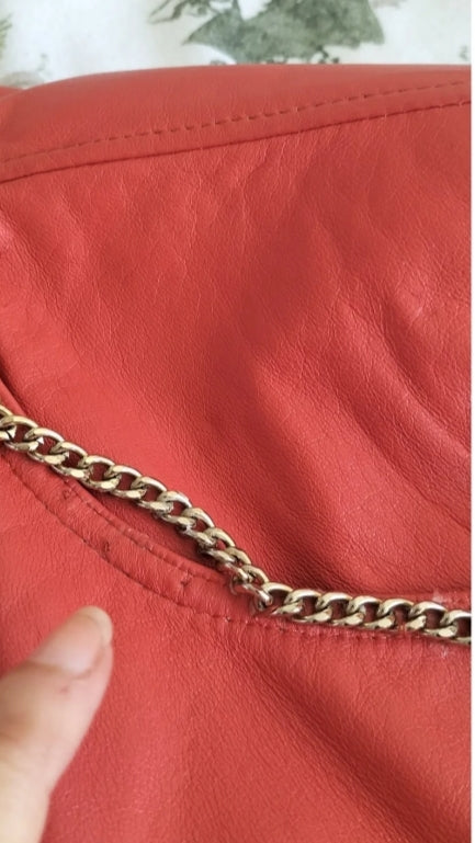 Chaqueta vintage cuero  Mangano • Talla S