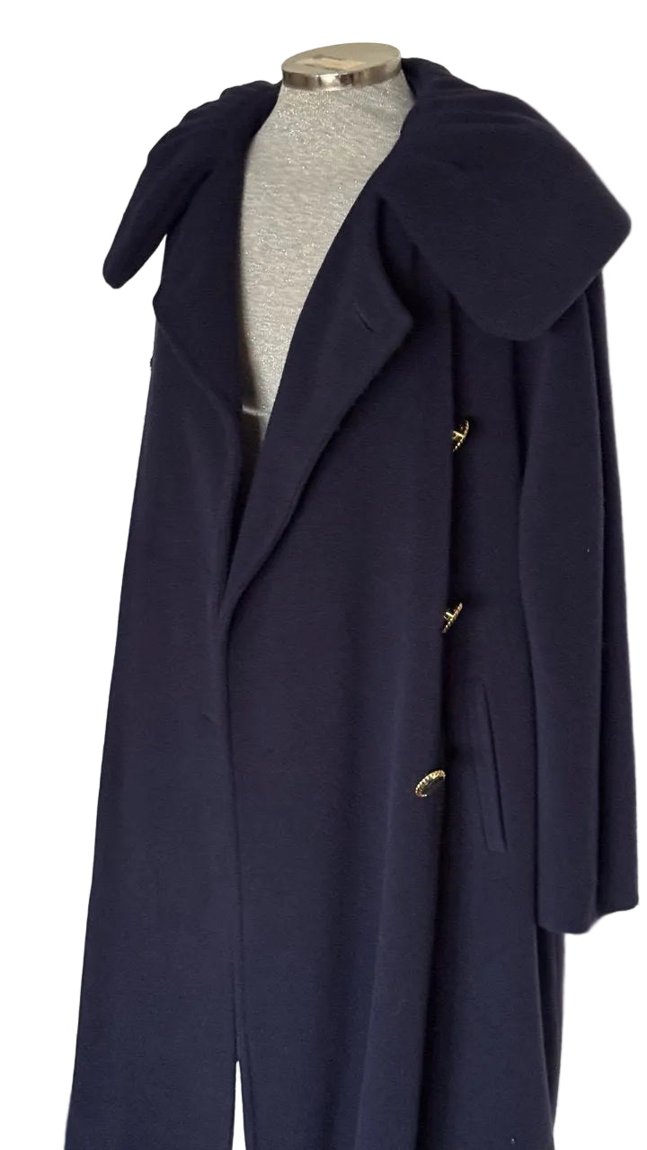 Abrigo lana virgen · AMULETI · Talla M/L