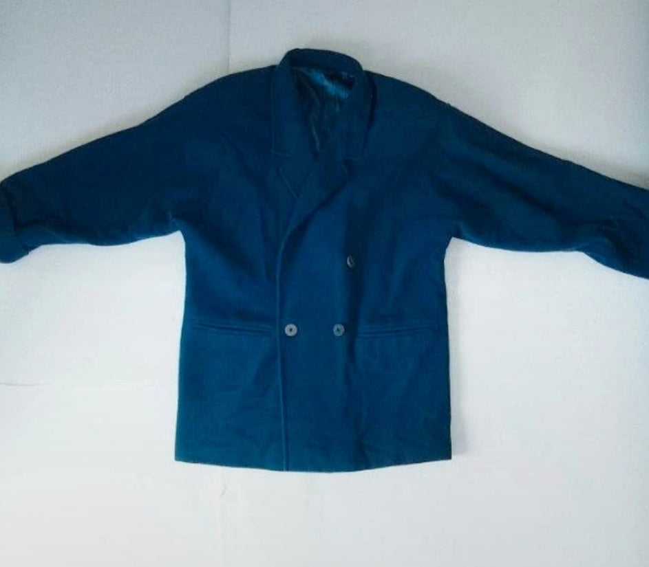 Abrigo azul lana Max Mara Group • Talla M