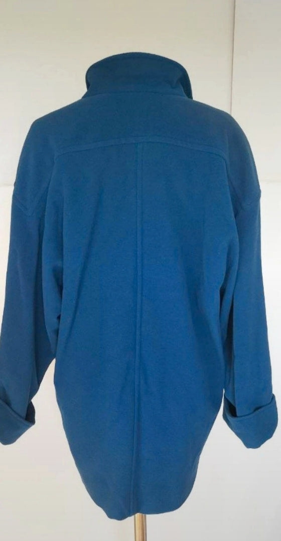 Abrigo azul lana Max Mara Group • Talla M