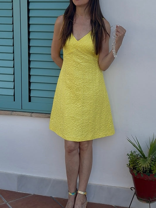 Vestido brocado Roberto Verino • Talla M