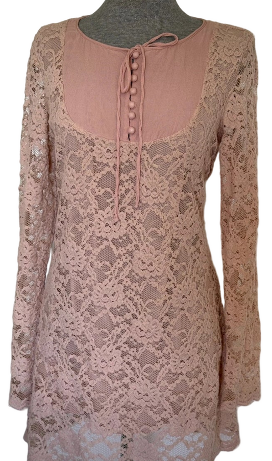 Vestido encaje Twin set Simona Barbieri • Talla S