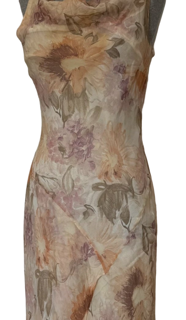Vestido seda Roberto Verino • Talla S