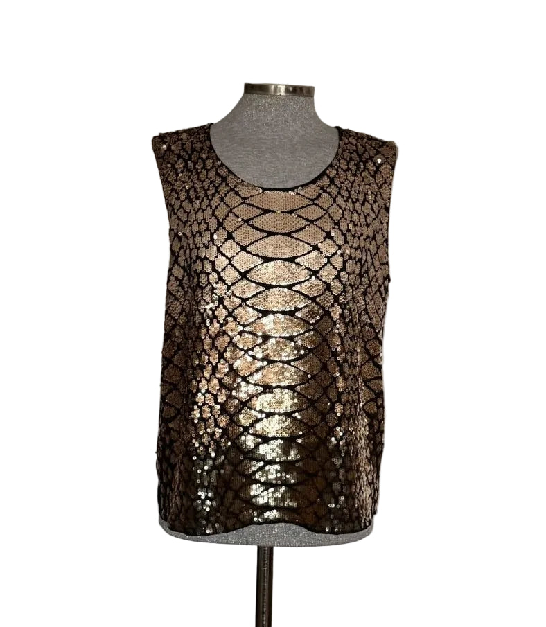 Top lentejuelas Marciano by Guess • Talla M