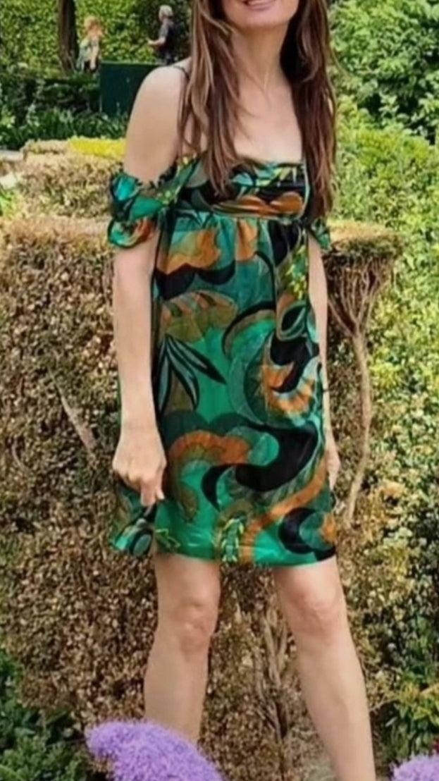 Vestido seda Max Mara Group • Talla XS